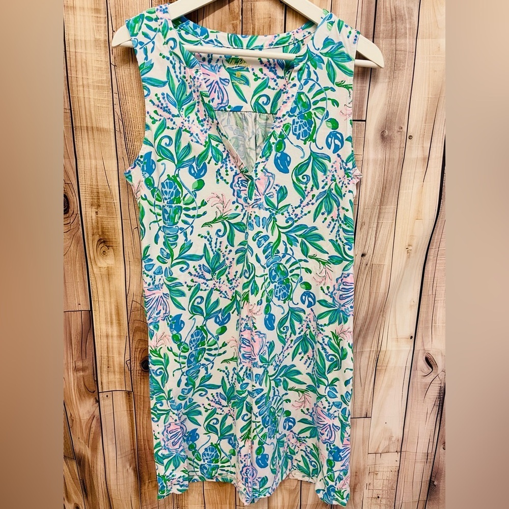 Women’s Dev Dress Resort White Just a Pinch size M Lilly Pulitzer